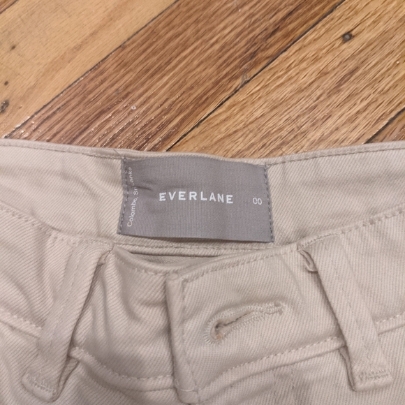 Everlane Straight Leg Crop, 00 short, Sandstone - Picture 10 of 11